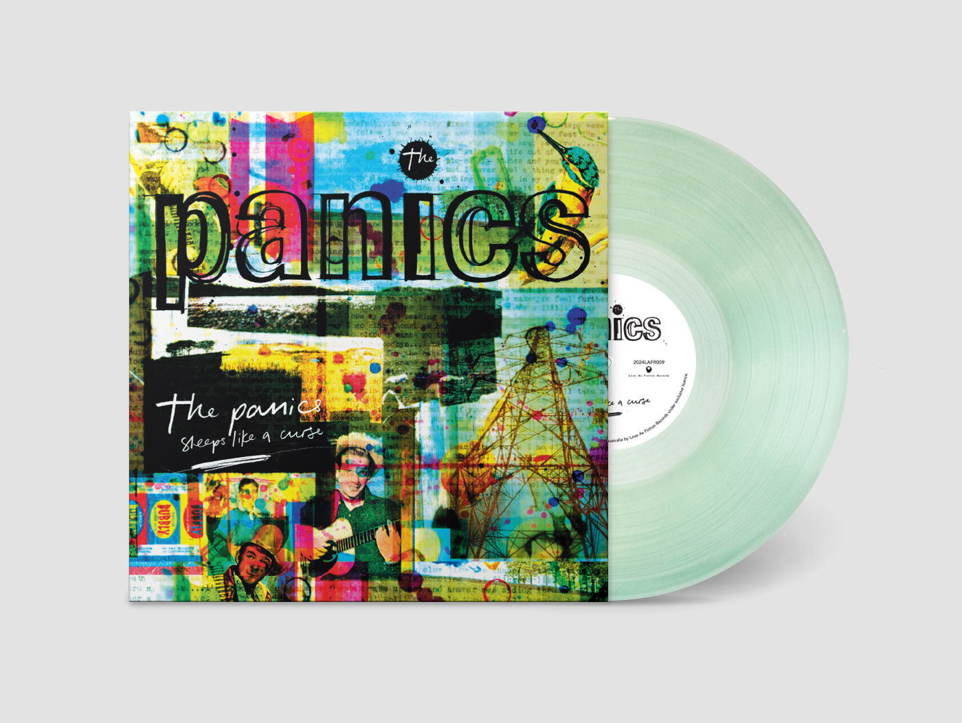 The Panics - Sleeps Like a Curse - Limited Edition Coke Bottle Clear Vinyl