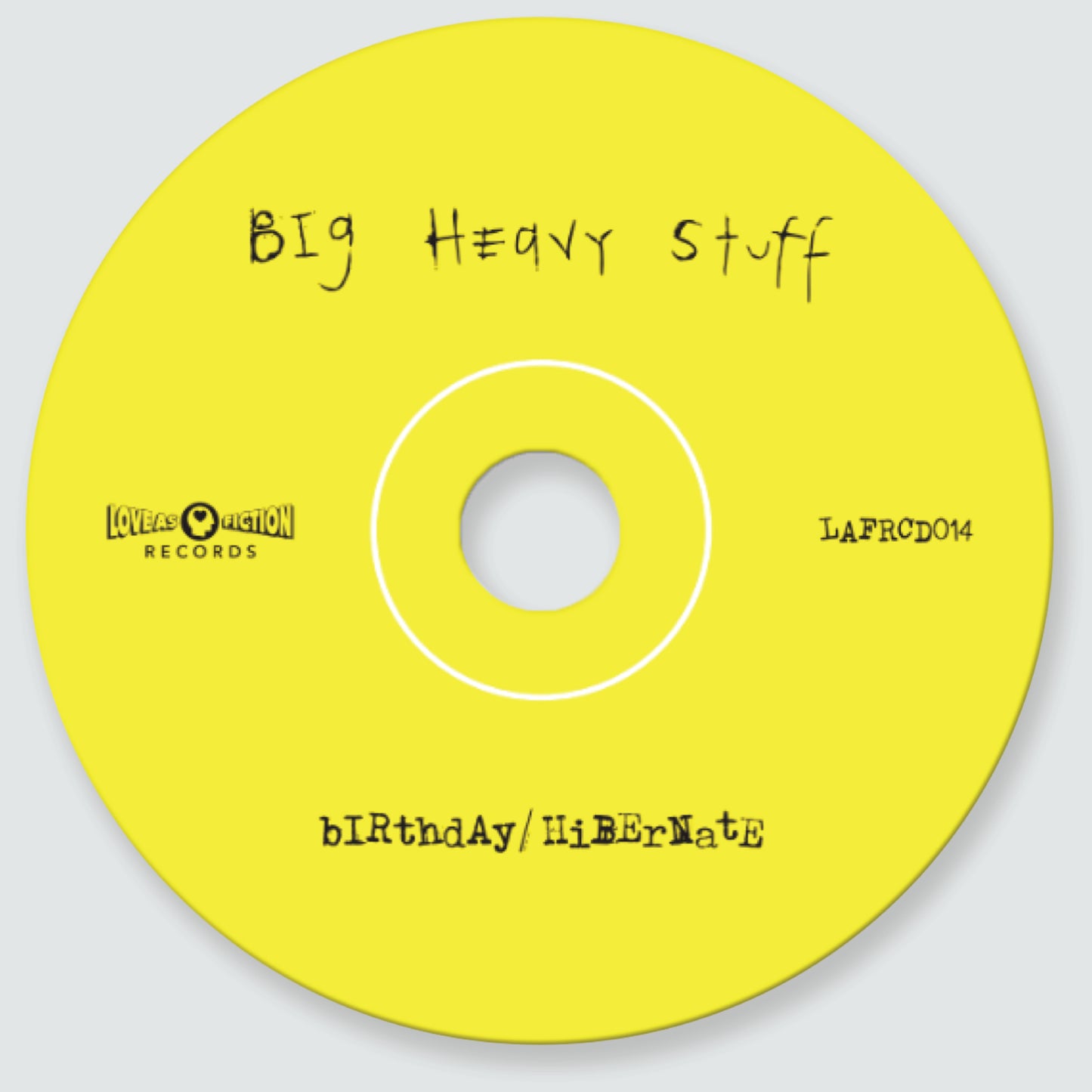 Big Heavy Stuff - Birthday / Hibernate '97 - Limited Edition CD Single