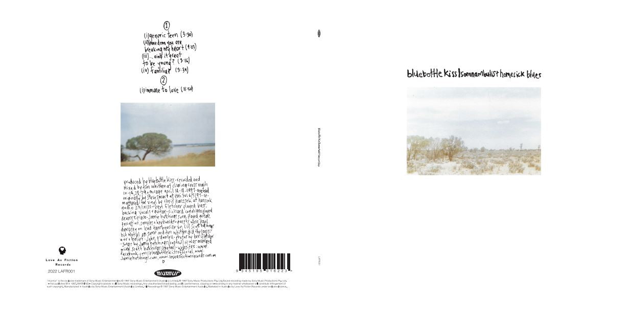 Bluebottle Kiss - Somnambulist Homesick Blues (Vinyl Reissue - Limited Edition)