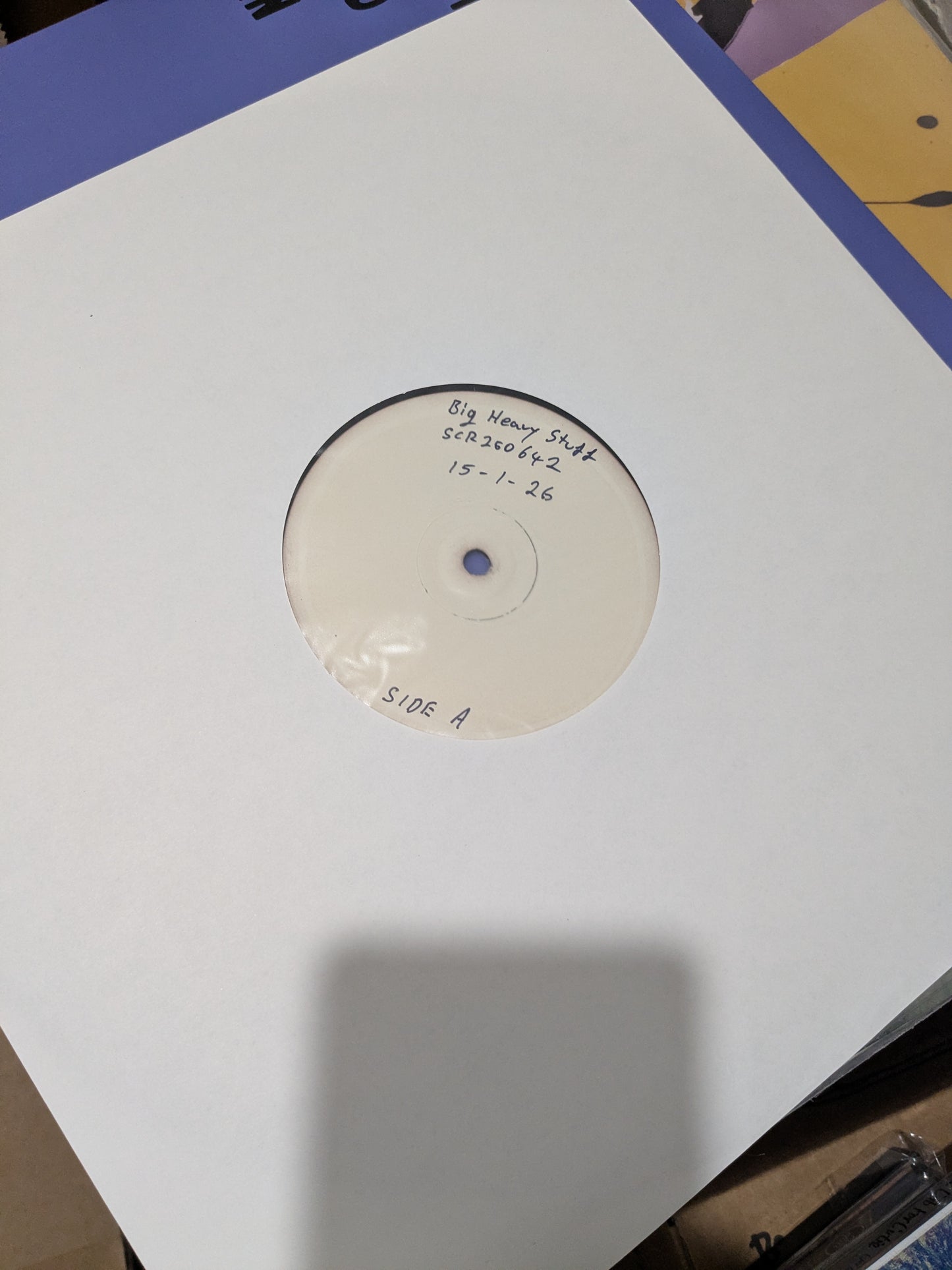 Big Heavy Stuff - Maximum Sincere Test Pressing