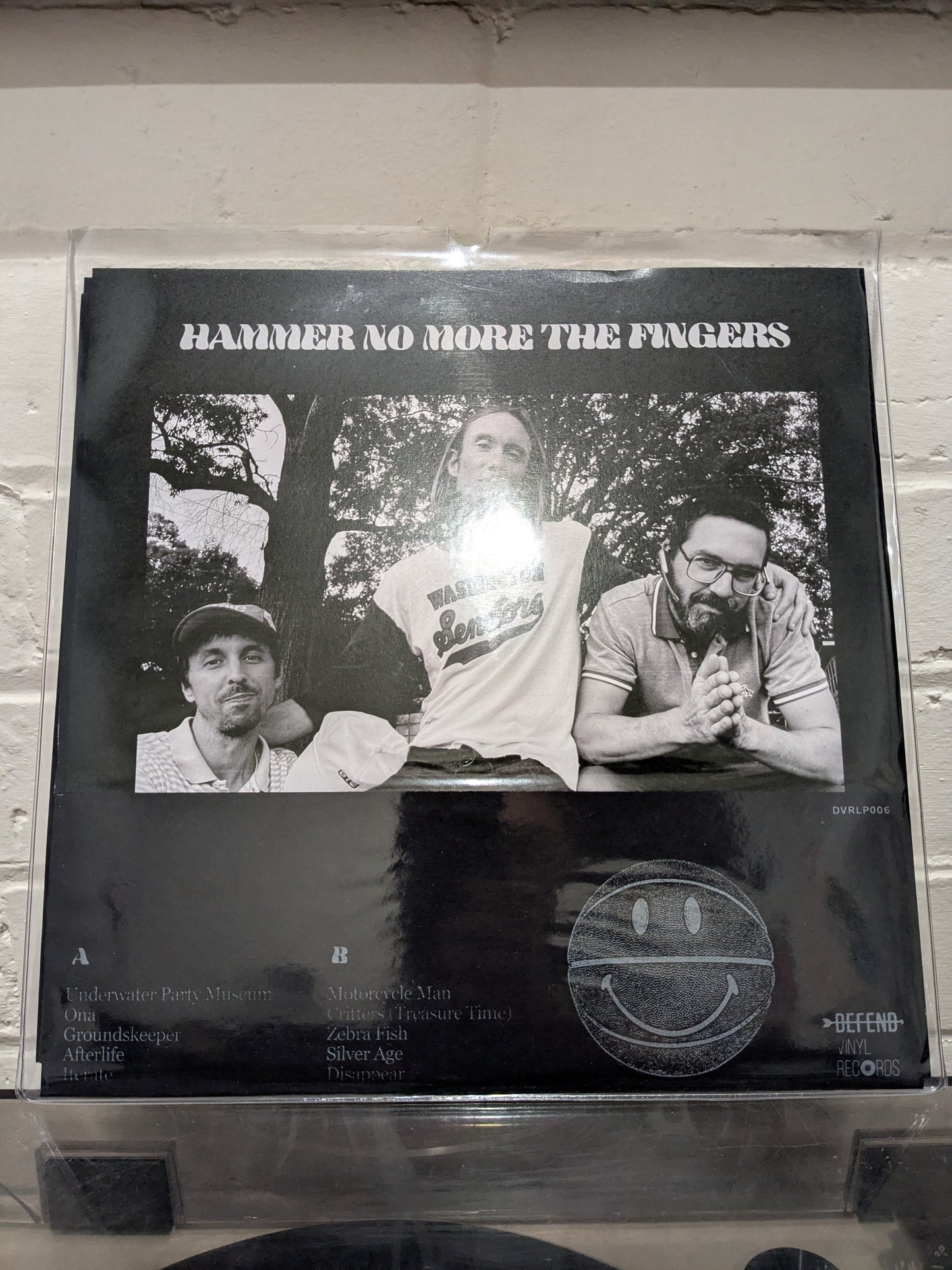 Hammer No More The Fingers - Silver Zebra - Vinyl LP