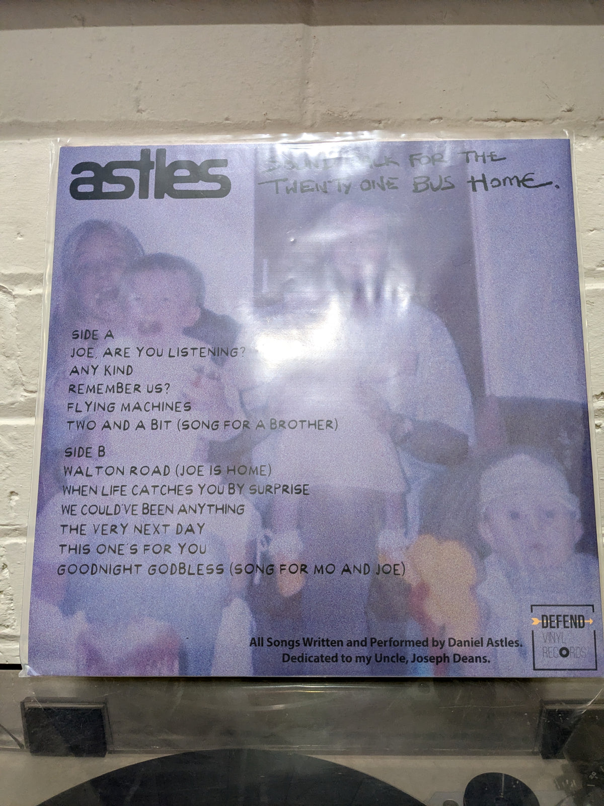 Astles - Soundtrack For The Twenty One Bus Home - Vinyl LP