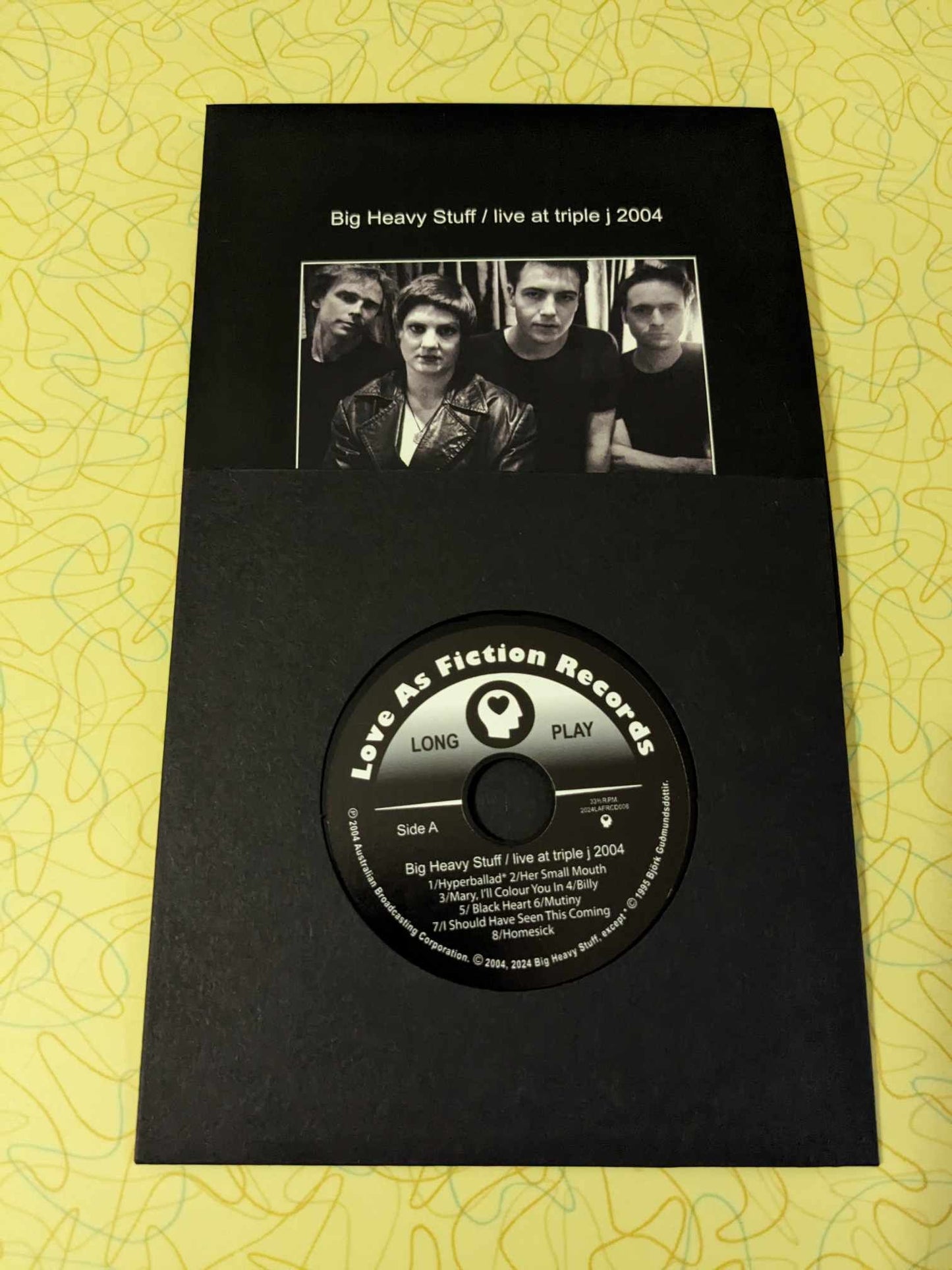 Big Heavy Stuff - Live at triple j 2004 - Limited Edition Compact Disc