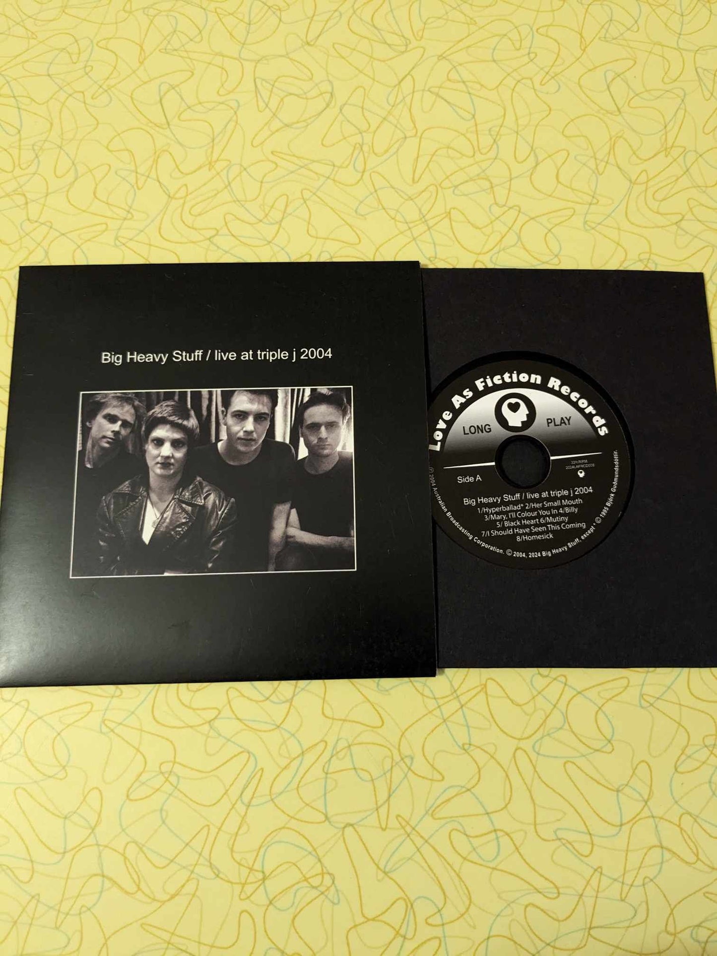 Big Heavy Stuff - Live at triple j 2004 - Limited Edition Compact Disc