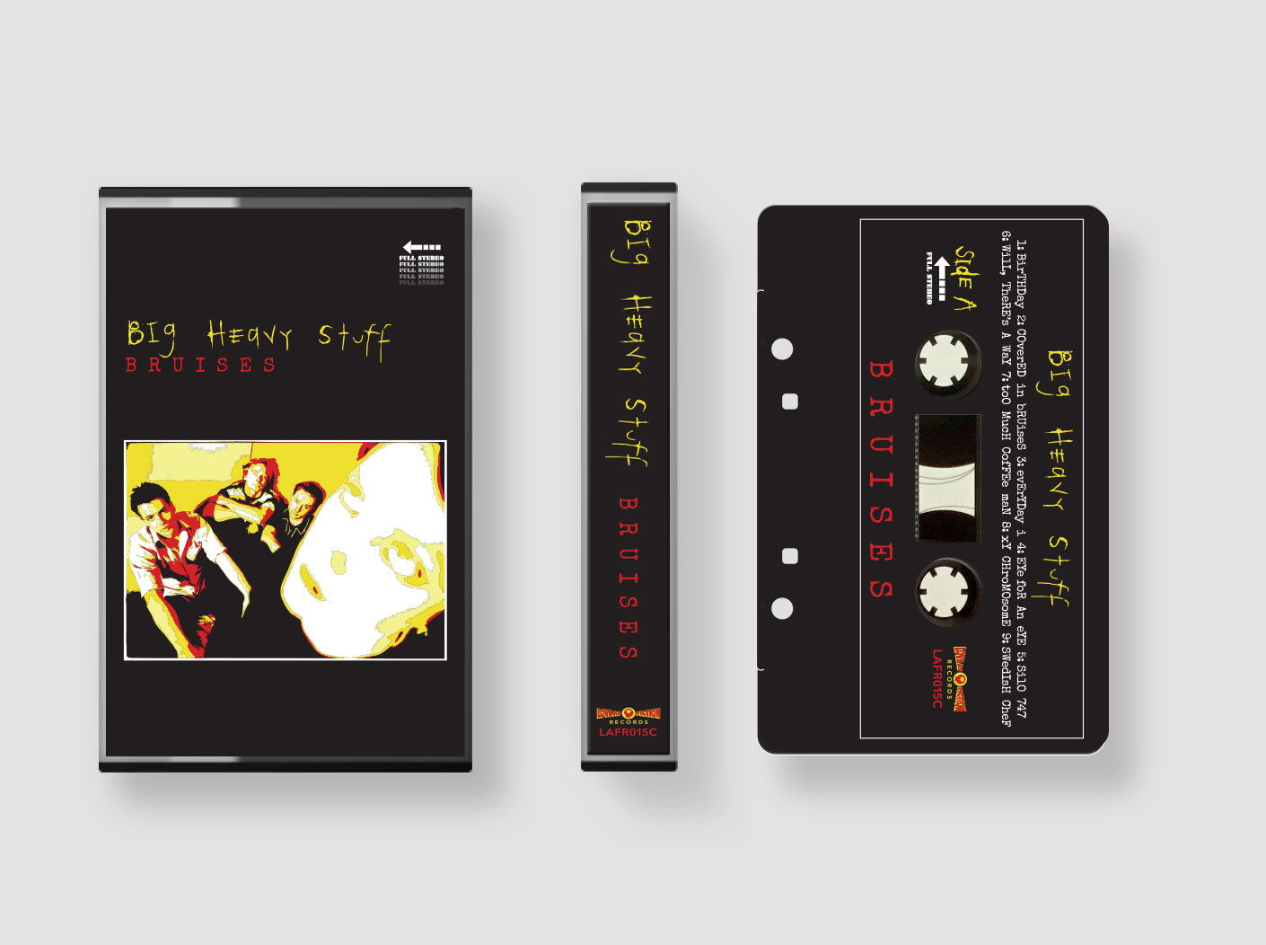 Big Heavy Stuff - Bruises Bundle (Vinyl, CD, Cassette, Tee)