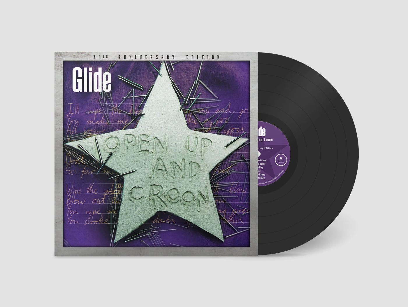 Glide - Open Up And Croon - 30th Anniversary Limited Edition Vinyl Reissue