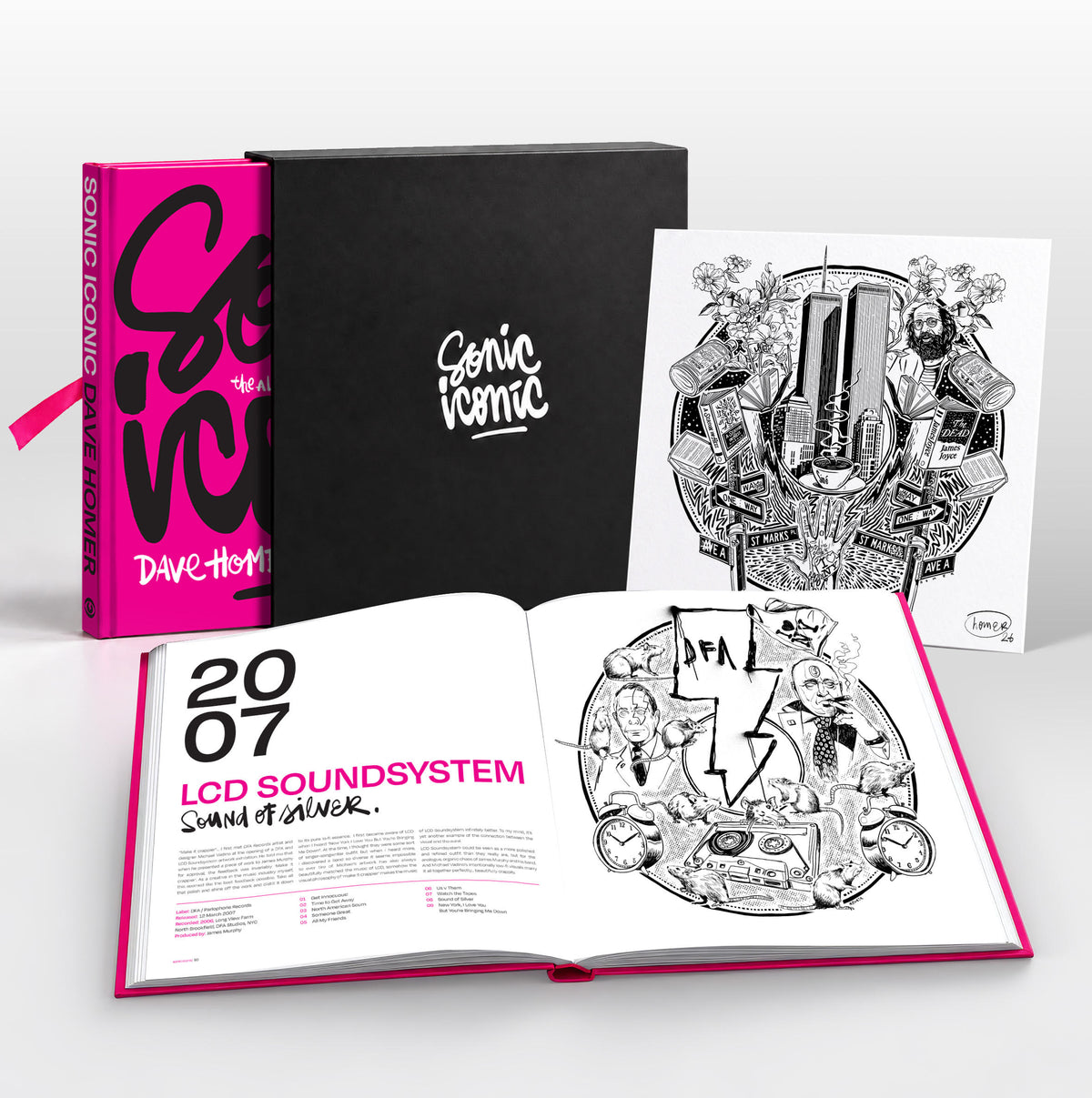 Dave Homer - Sonic Iconic - Limited Edition Book