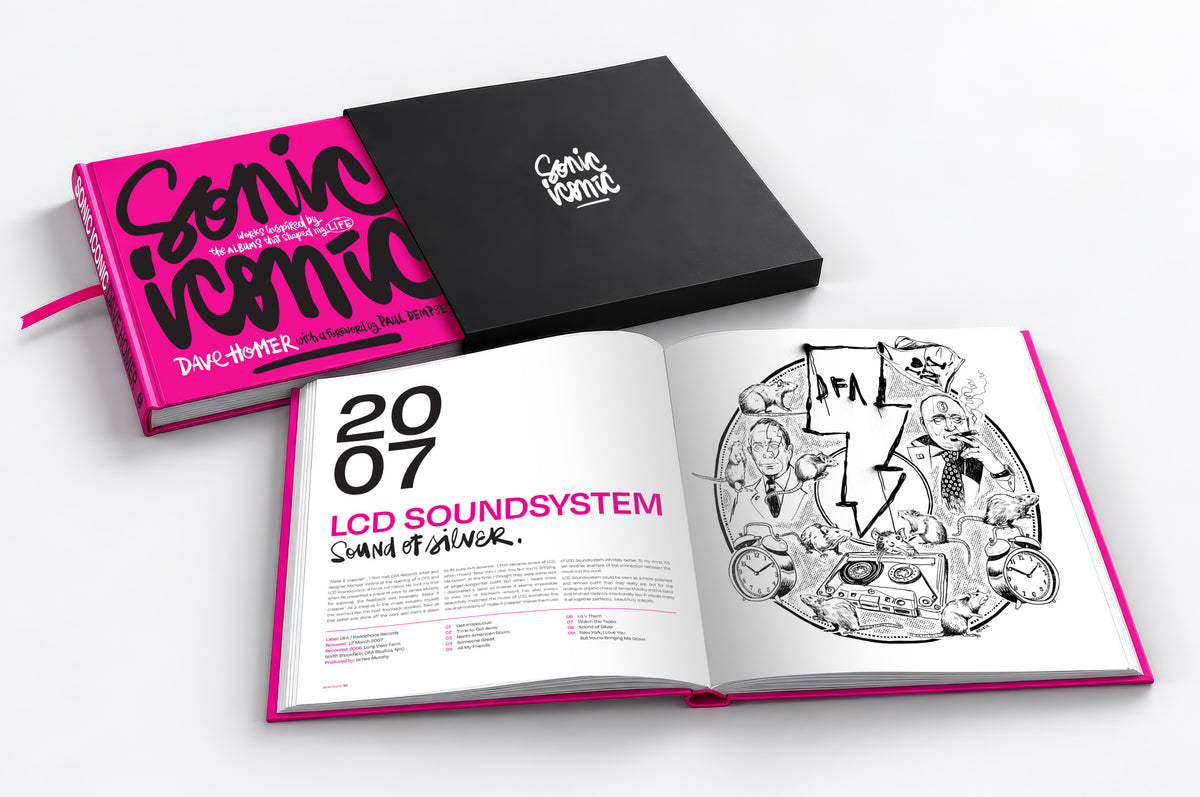 Dave Homer - Sonic Iconic - Limited Edition Book