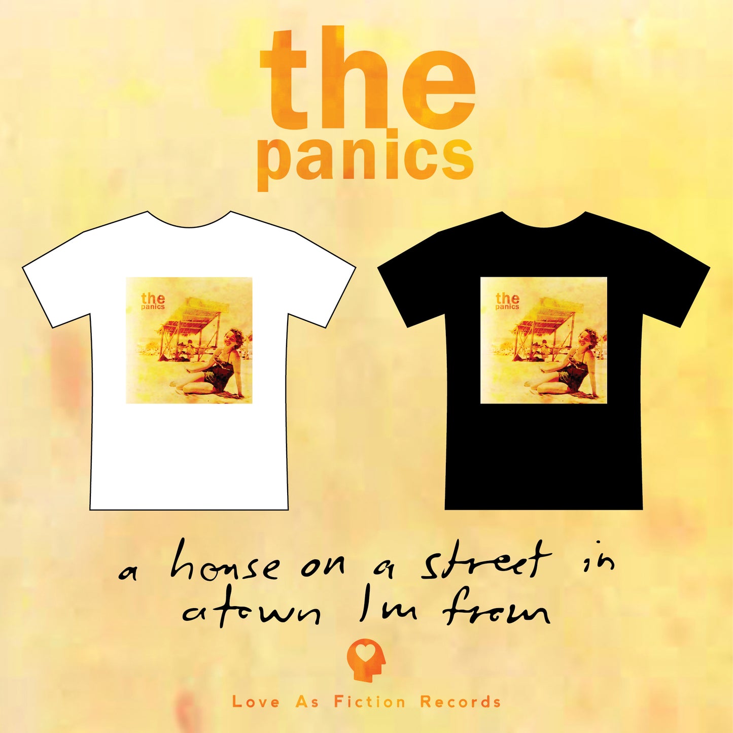 The Panics - A House on a Street in a Town I'm From - Album Cover T-Shirt
