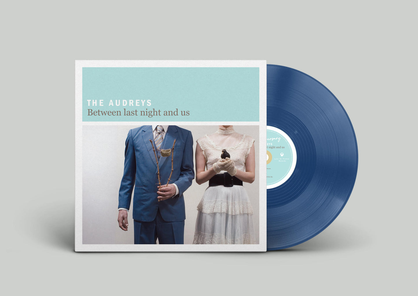 The Audreys - Between Last Night and Us - Limited Edition Clear Blue Vinyl