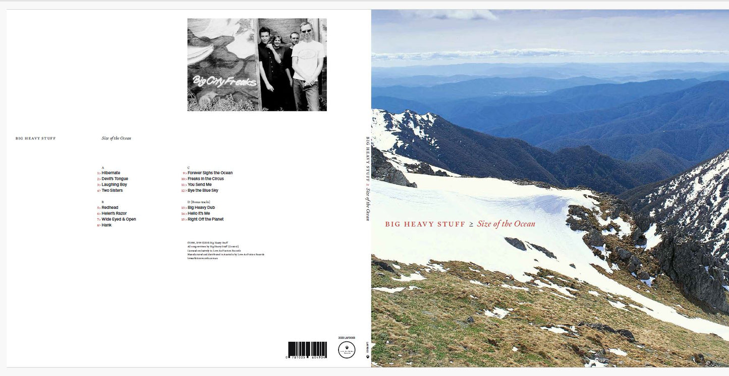 Big Heavy Stuff - Size of the Ocean - Limited Edition Vinyl